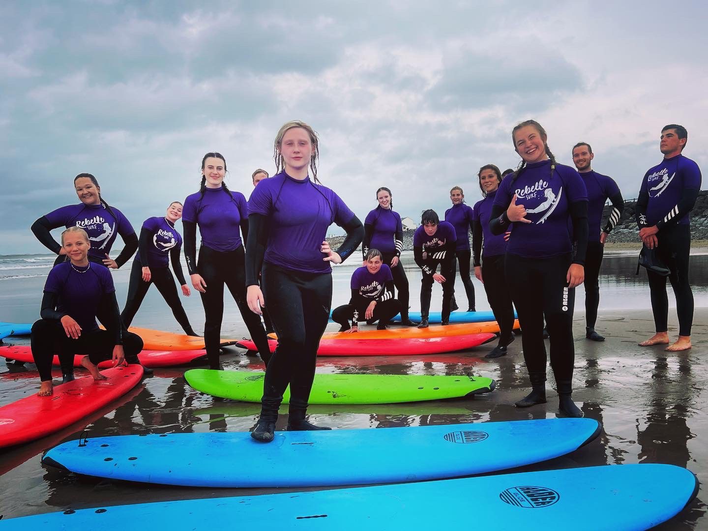 familysurflesson 1